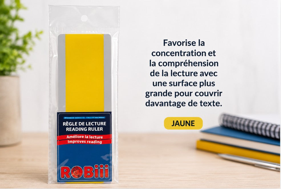 ROBIII - RÈGLE DE LECTURE XL - JAUNE