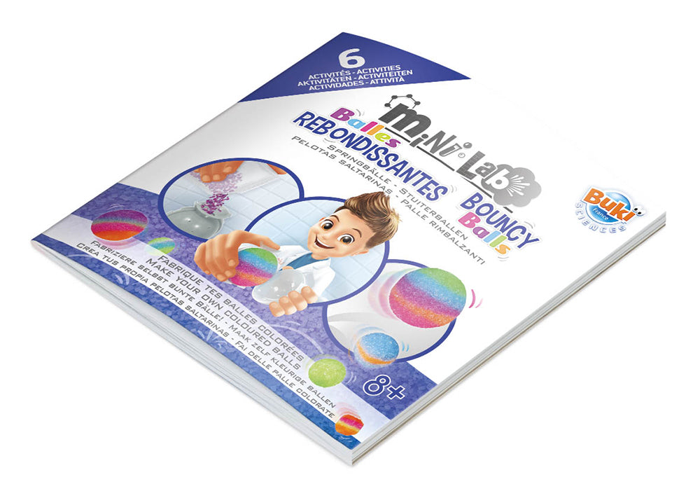 BUKI - MINI LAB - BALLES REBONDISSANTES