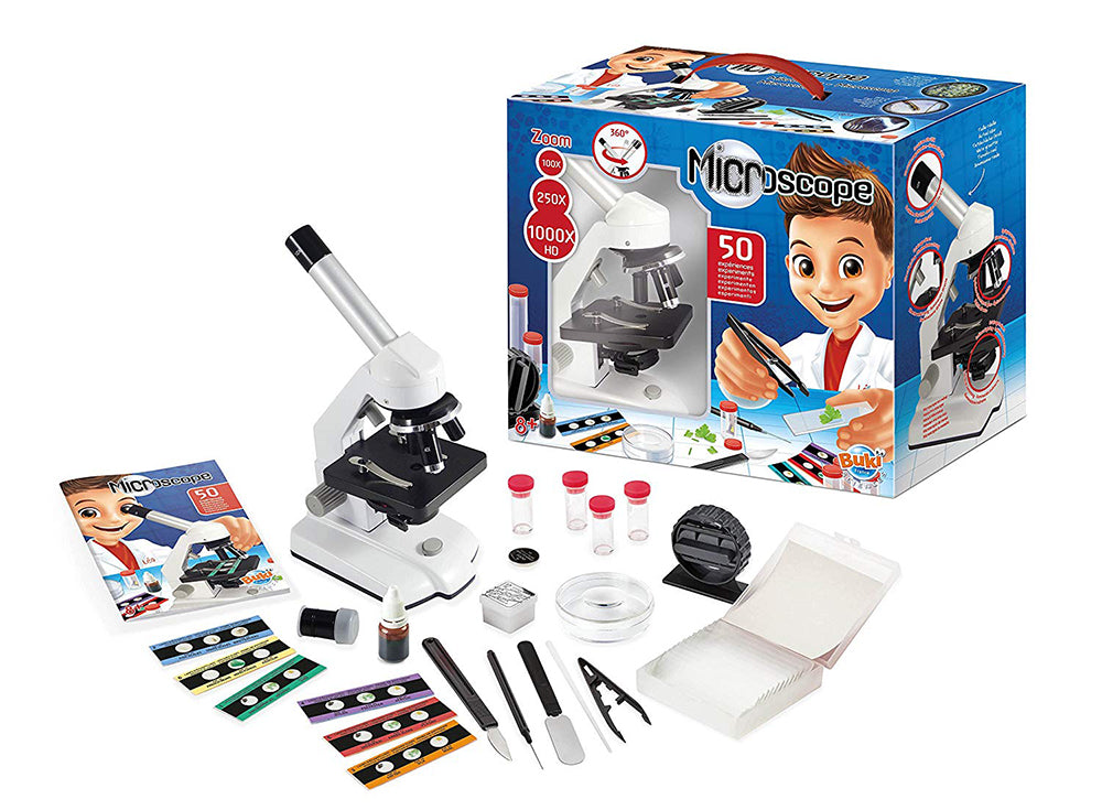 BUKI - MICROSCOPE + 50 EXPERIMENTS
