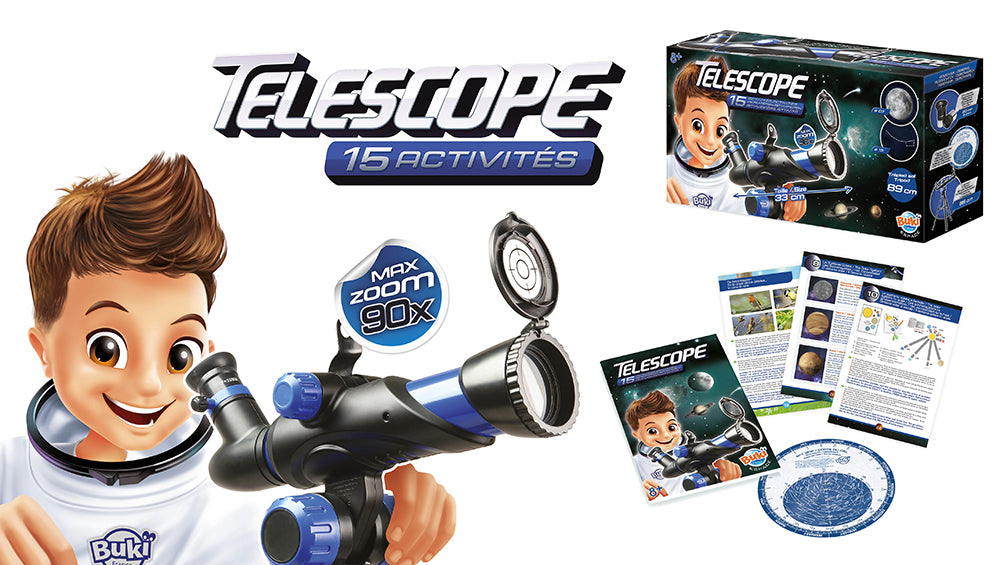 TÉLESCOPE & 15 ACTIVITÉS