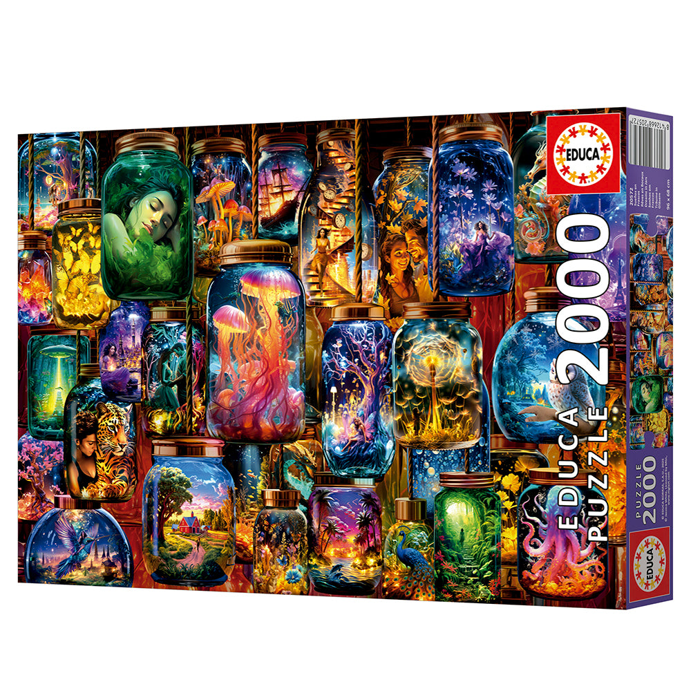 EDUCA JIGSAW PUZZLE 2000 PIECES - DREAMS IN JARS #20572