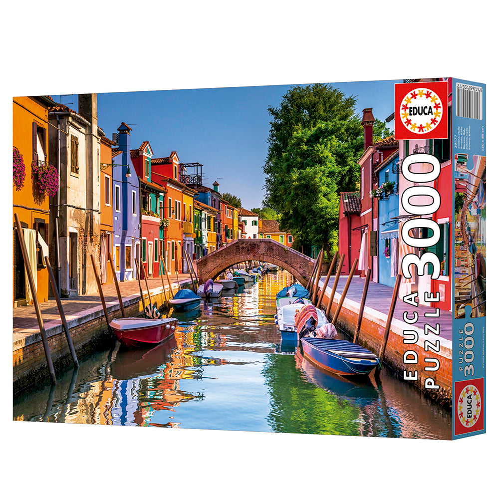 EDUCA CASSE-TÊTE 3000 PIÈCES - BURANO, ITALIE #20577