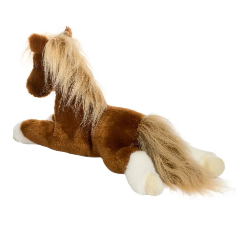 PELUCHE - CHEVAL ALEZAN WRANGLER 17"