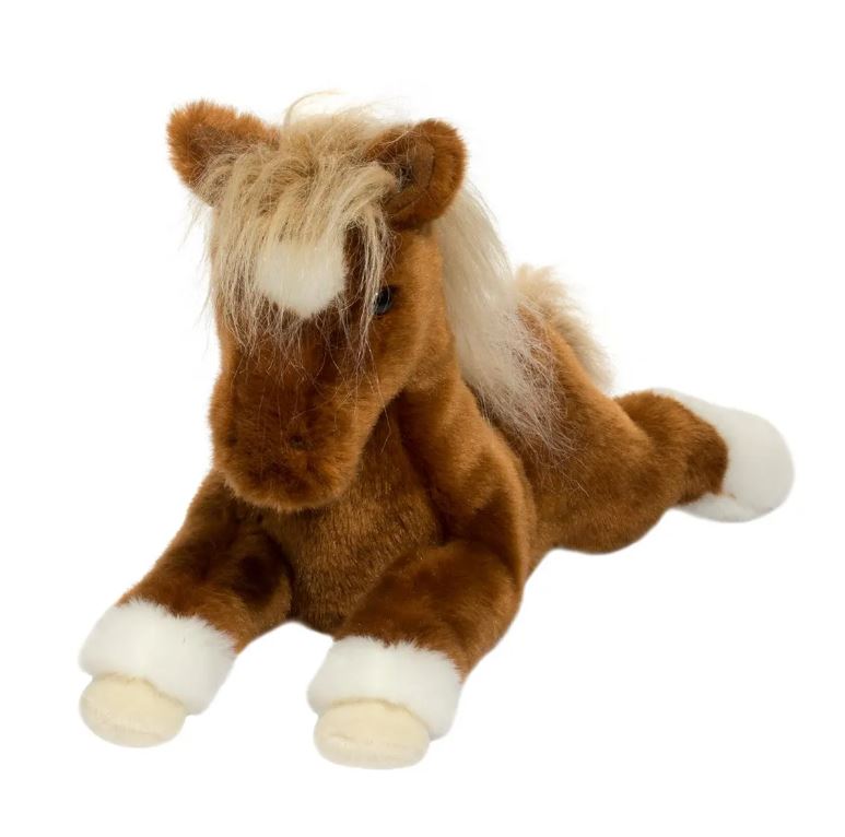 PELUCHE - CHEVAL ALEZAN WRANGLER 17"