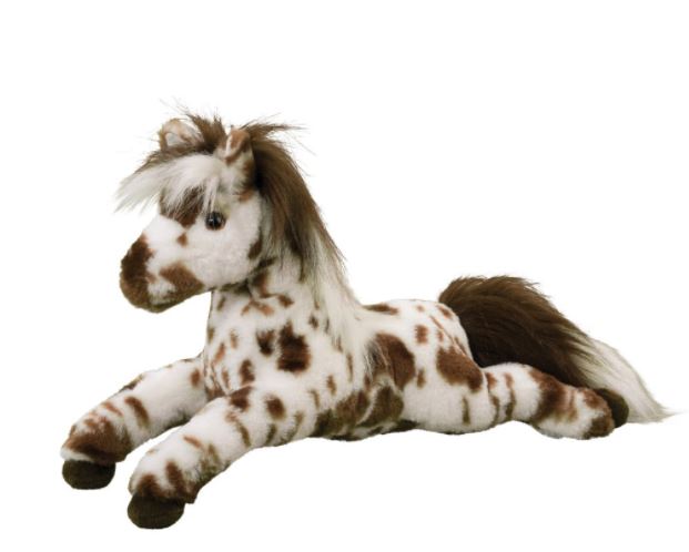 APPALOOSA HORSE PLUSH 17"(43CM)LONG