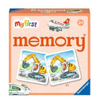 RAVENSBURGER GAME - MY FIRST MEMORY GAME - VEHICLES