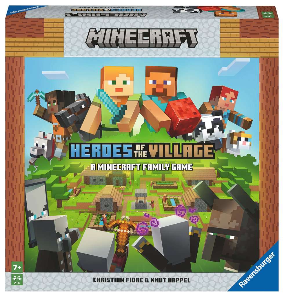 JEU RAVENSBURGER MINECRAFT - HEROES OF THE VILLAGE