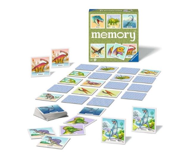RAVENSBURGER - JEU DE MÉMOIRE DINOSAURES