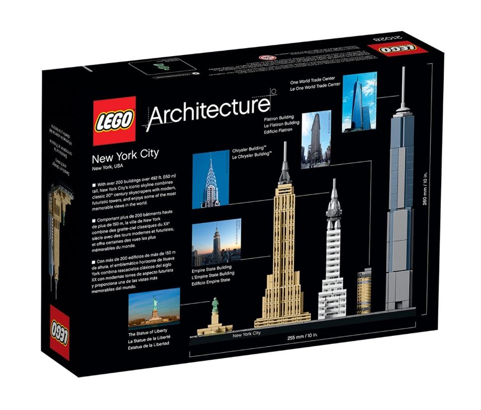 LEGO ARCHITECTURE - NEW YORK CITY #21028
