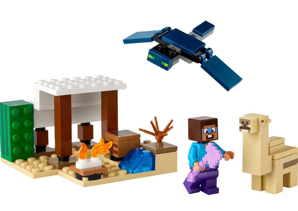 LEGO MINECRAFT - L'EXPÉDITION DE STEVE DANS LE DÉSERT #21251