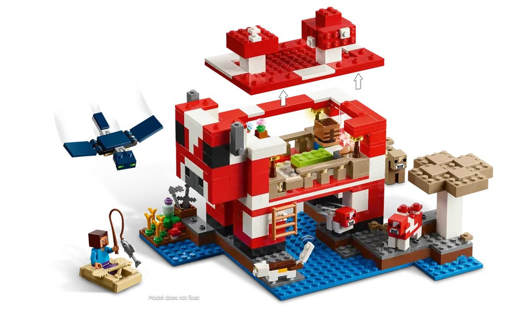 LEGO MINECRAFT - THE MOOSHROOM HOUSE #21270