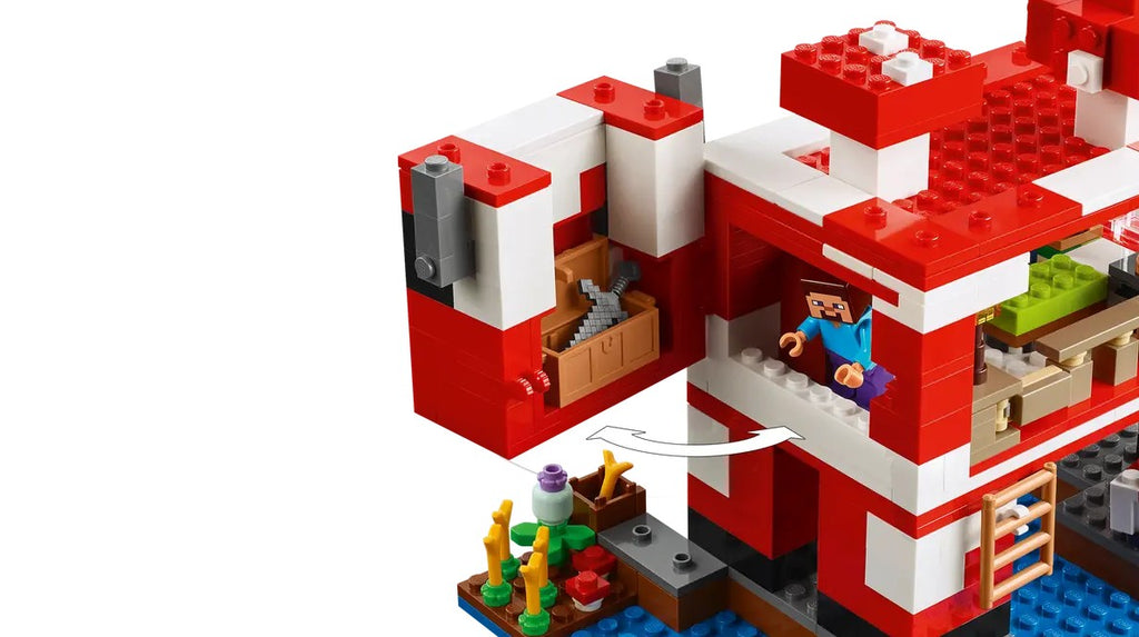 LEGO MINECRAFT - THE MOOSHROOM HOUSE #21270