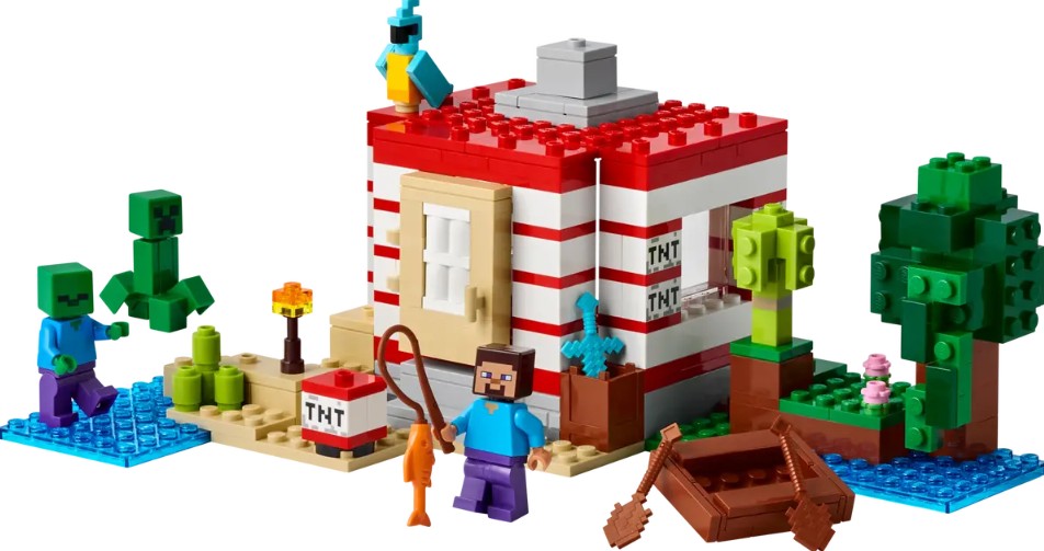 LEGO MINECRAFT - THE JUNGLE TNT HOUSE #21275