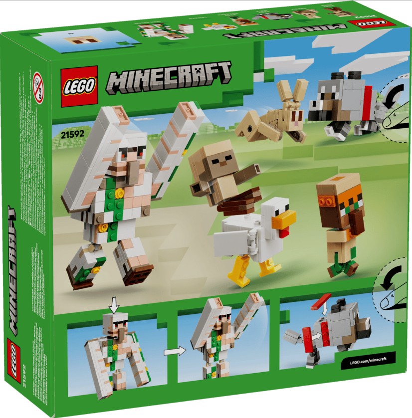 LEGO MINECRAFT - THE RIDDEN CHICKEN DESERT ATTACK #21592