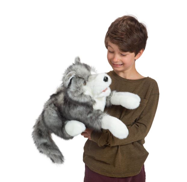 MARIONNETTE LOUP POLAIRE