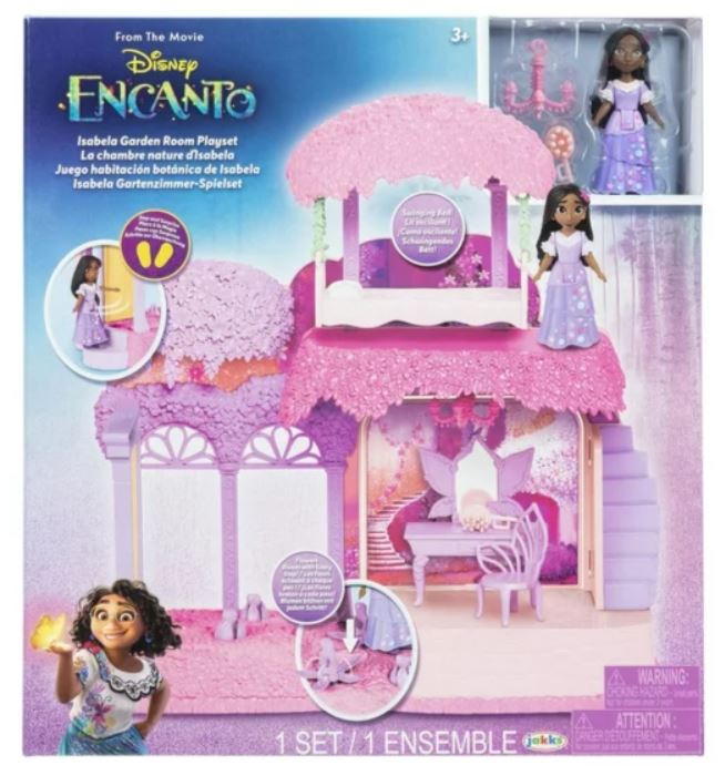 ENCANTO DISNEY - ENSEMBLE SALLE À JARDIN D'ISABELA DU FILM
