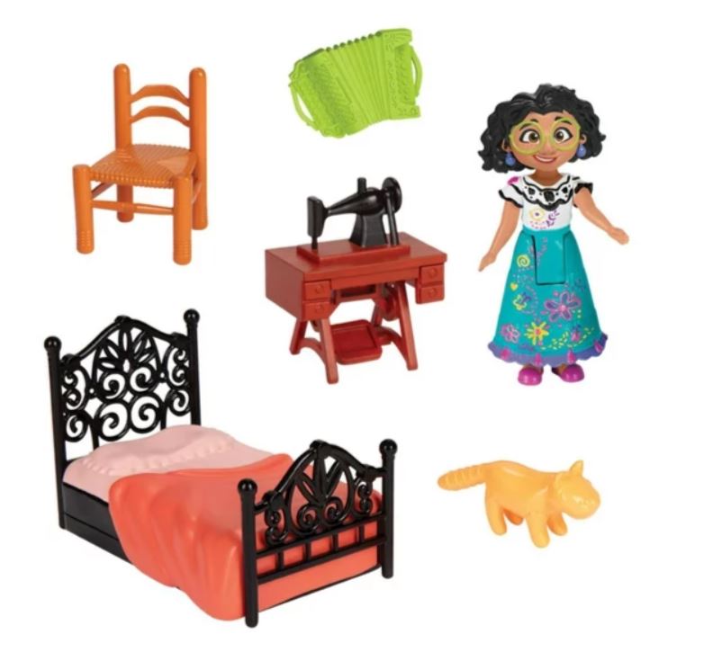 ENCANTO DISNEY - ENSEMBLE D'ACCESSOIRES POUR PETITE POUPÉE ET CHAMBRE MIRABEL