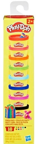 PLAY-DOH PÂTE À MODELER - POTS EN FÊTE (10 MINIPOTS)