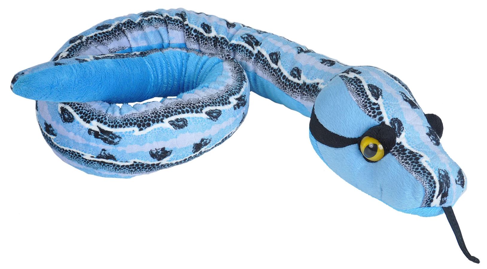 PELUCHE SERPENT BLEU 54" - WILD REPUBLIC