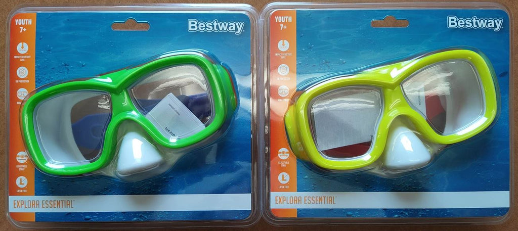 DIVING MASK (7 YEARS +) ASST