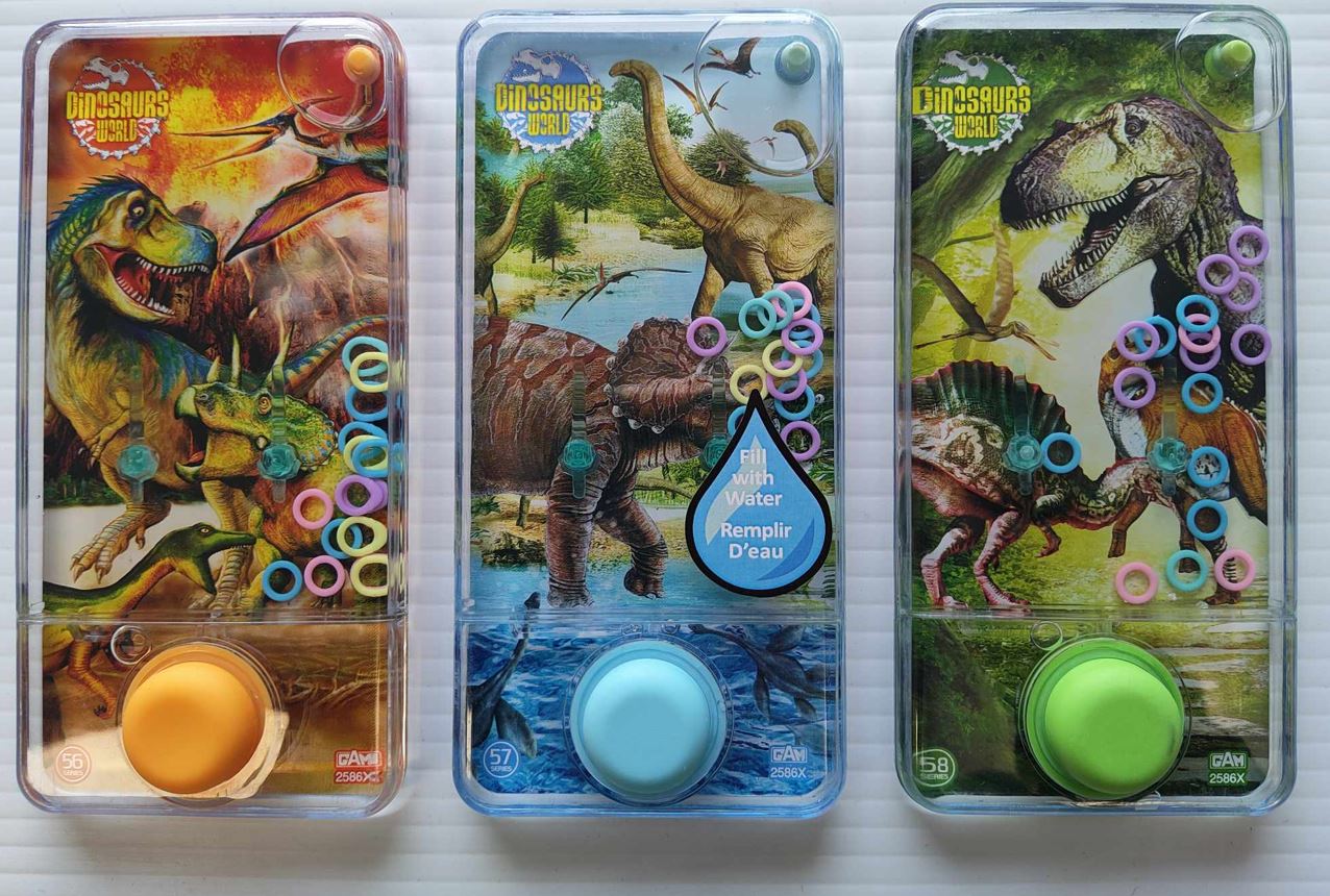 JEU D'EAU DE DINOSAURE ASST