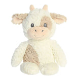 AURORA HUGGY PLUSH - CLOVER COW 13"