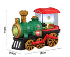 TRAIN ÉLECTRIQUE À VAPEUR AVEC SONS ET LUMIÈRES
