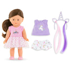 COROLLE - MINI COROLLINE DOLL SET ROMY THE UNICORN