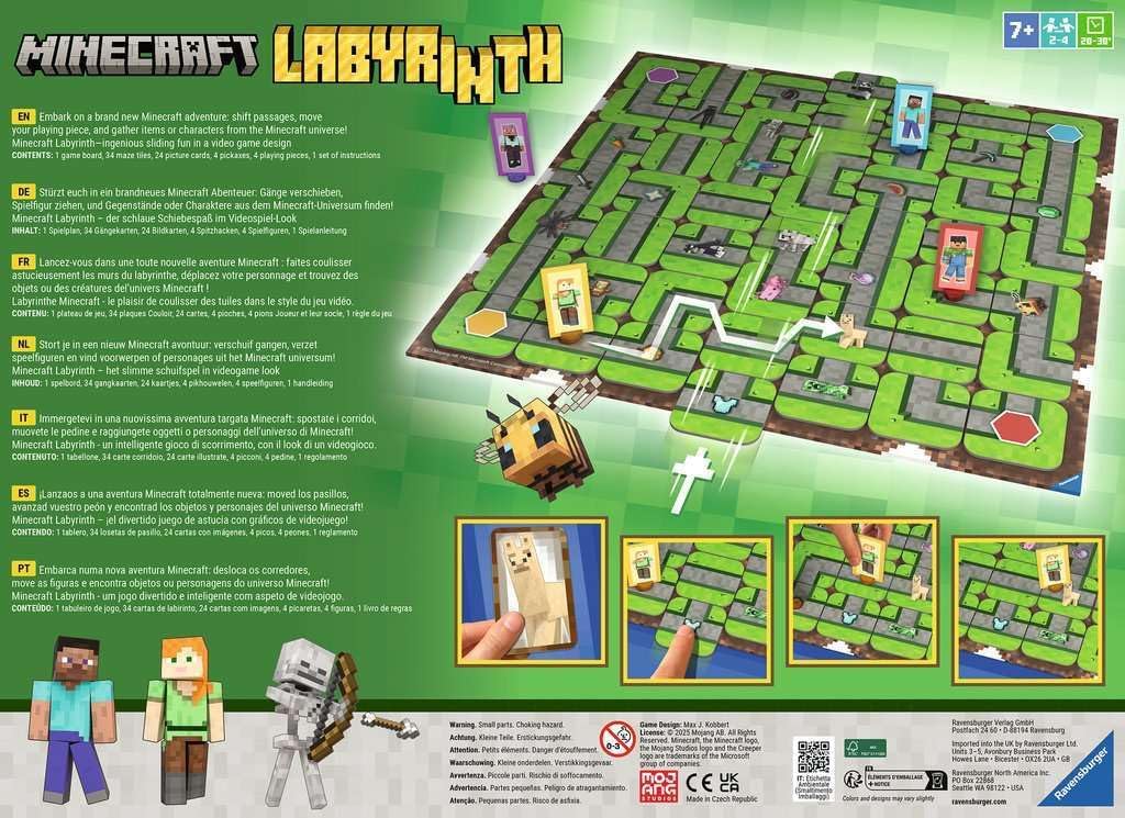 JEU LABYRINTHE MINECRAFT