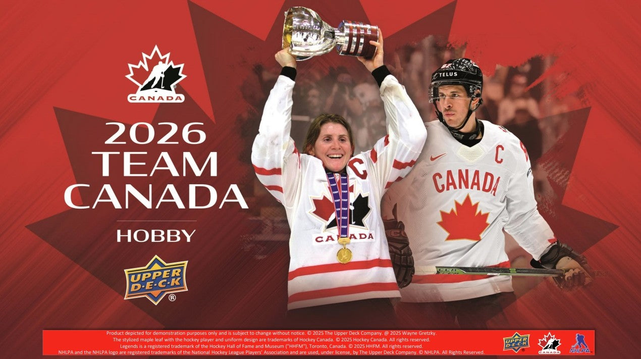 CARTES DE HOCKEY - UD TEAM CANADA HOCKEY 25/26