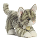 PELUCHE AURORA - CHAT GRIS TIGRÉS 10"