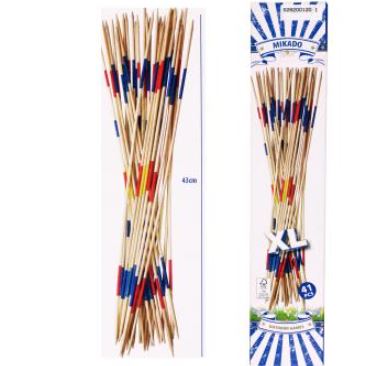 GIANT OUTDOOR MIKADO GAME 41 PIECES