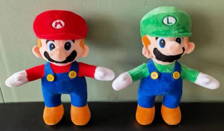PELUCHE - MARIO BROS ET LUIGI 60 CM (24") ASST