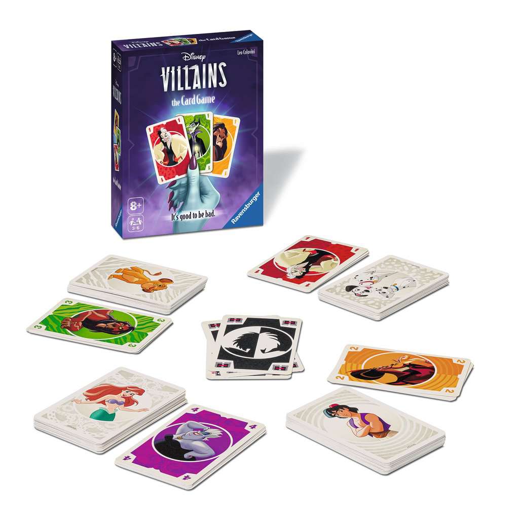 RAVENSBURGER GAME - VILLAINOUS THE CARD GAME