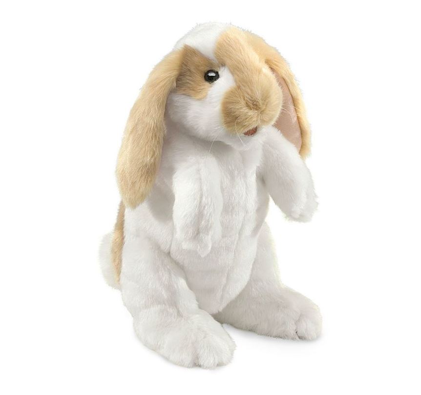 MARIONNETTE LAPIN LOP DEBOUT