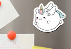 AUTOCOLLANT - LICORNE POTELÉ