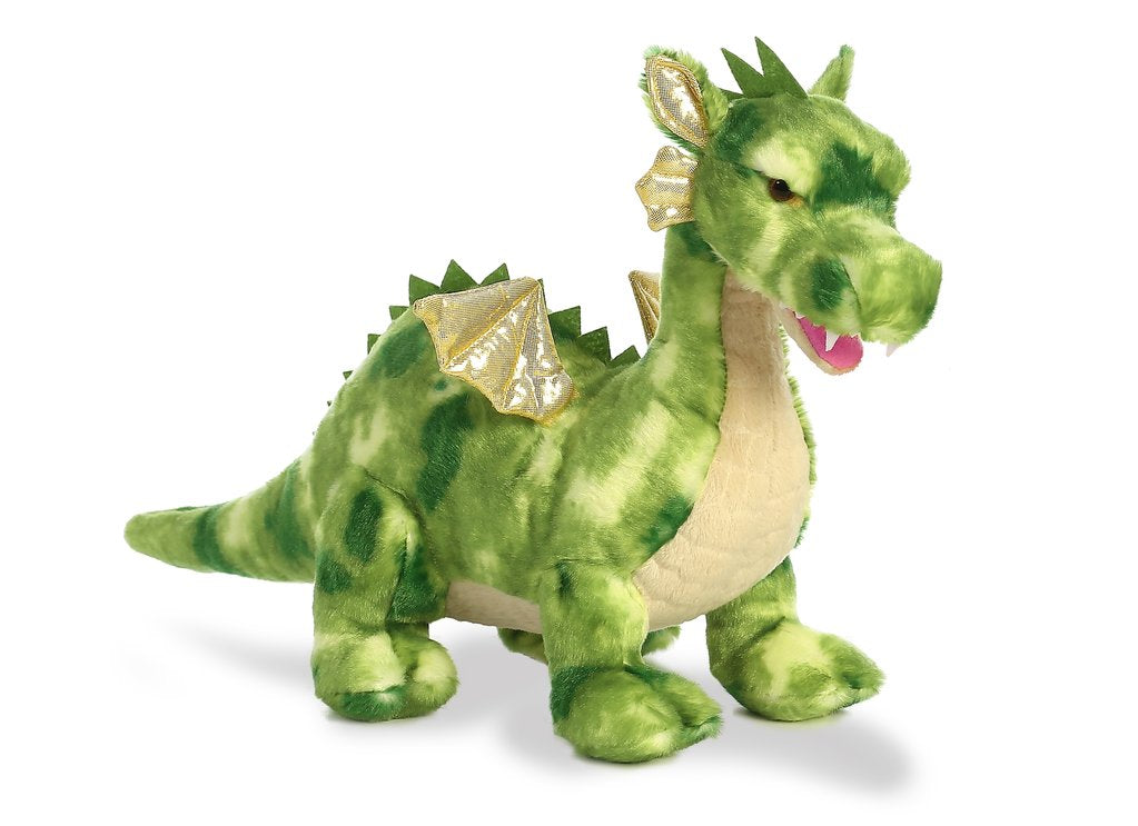PELUCHE AURORA - VOLLENTH LE DRAGON VERT 18"