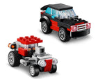 LEGO CREATOR - LE CAMION À PLATEFORME AVEC UN HÉLICOPTÈRE #31146