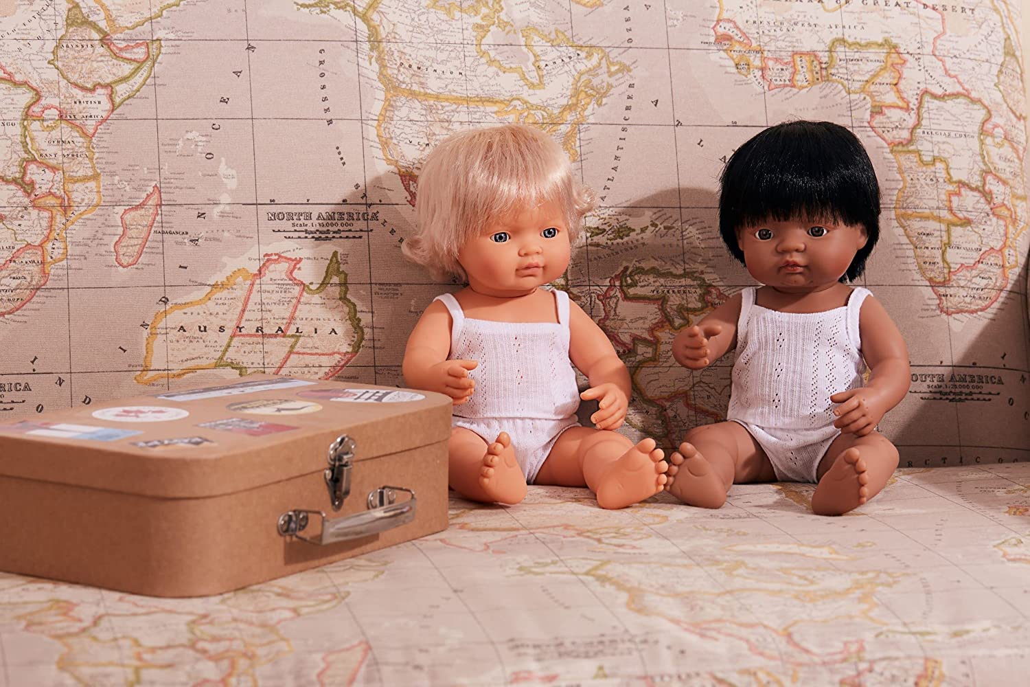 MINILAND DOLLS - POUPÉE SEXUÉE - FILLE BLONDE (15") (38 CM)