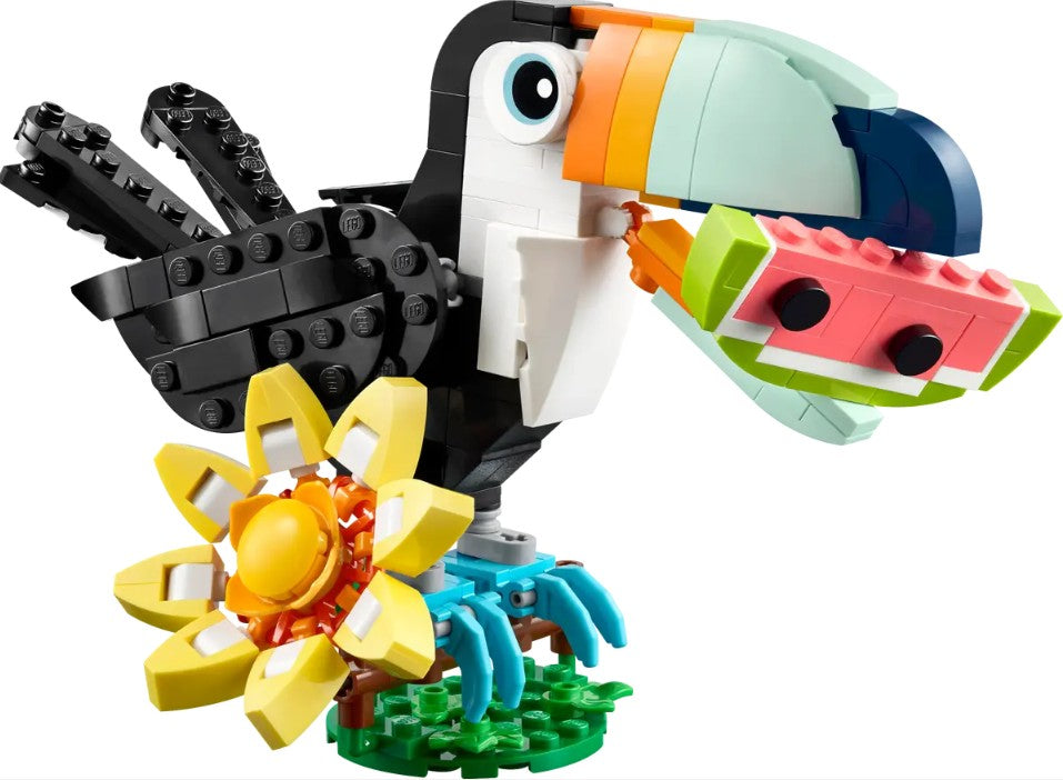 LEGO CREATOR - LES ANIMAUX SAUVAGES - LE TOUCAN TROPICAL #31173
