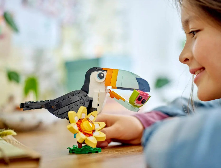 LEGO CREATOR - LES ANIMAUX SAUVAGES - LE TOUCAN TROPICAL #31173