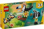 LEGO CREATOR - LES ANIMAUX SAUVAGES - LE TOUCAN TROPICAL #31173