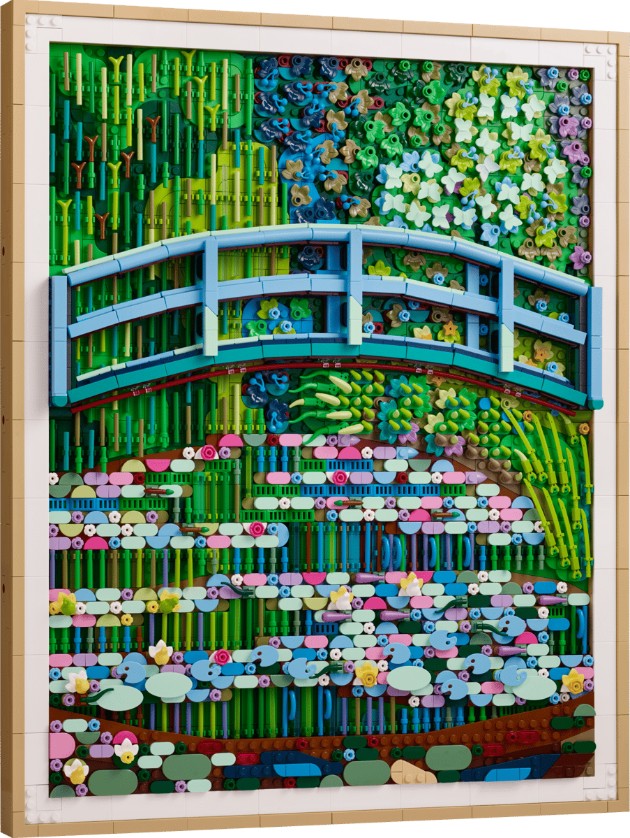 LEGO ART - CLAUDE MONET – LE BASSIN AUX NYMPHÉAS HARMONIE VERTE #31220