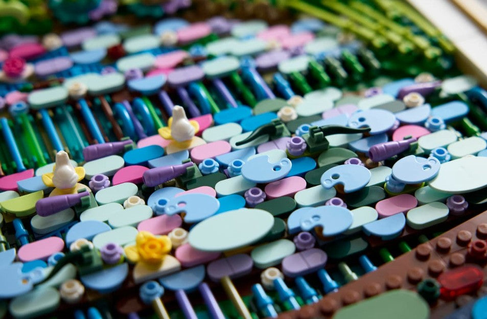 LEGO ART - CLAUDE MONET – LE BASSIN AUX NYMPHÉAS HARMONIE VERTE #31220