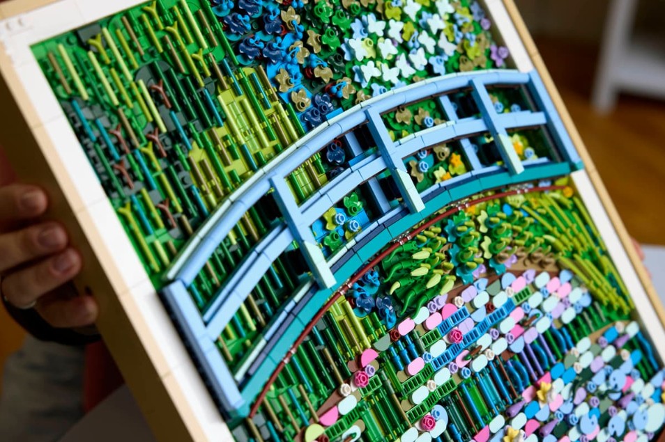 LEGO ART - CLAUDE MONET – LE BASSIN AUX NYMPHÉAS HARMONIE VERTE #31220