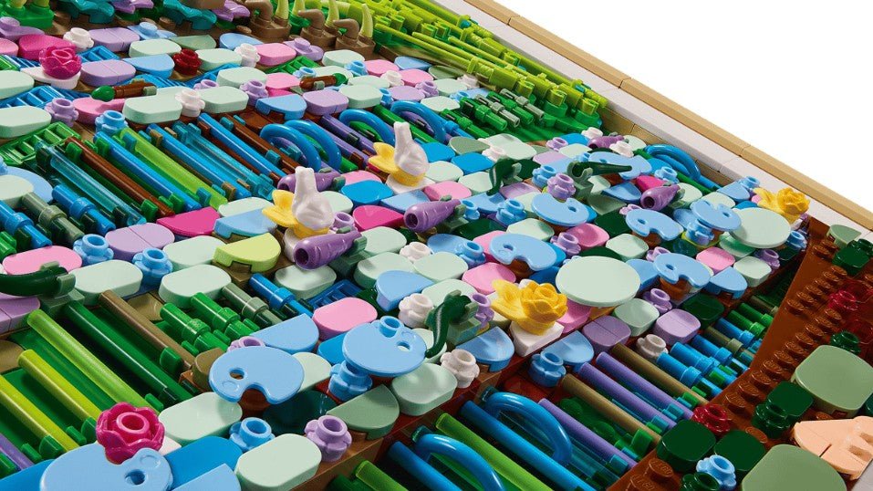 LEGO ART - CLAUDE MONET – LE BASSIN AUX NYMPHÉAS HARMONIE VERTE #31220