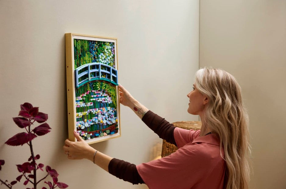 LEGO ART - CLAUDE MONET – LE BASSIN AUX NYMPHÉAS HARMONIE VERTE #31220