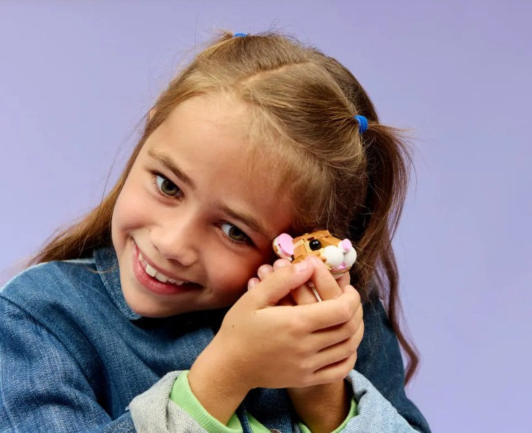 LEGO CREATOR - LE HAMSTER MIGNON AVEC UNE FLEUR #31376