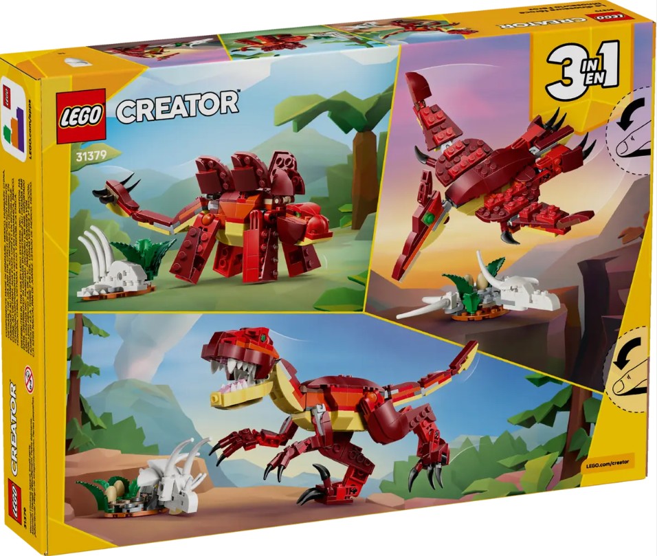 LEGO CREATOR - LE DINOSAURE FÉROCE #31379
