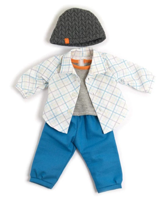 MINILAND DOLLS - CLOTHING SET - MELLOW BLUE PANTS 15" (40 CM)